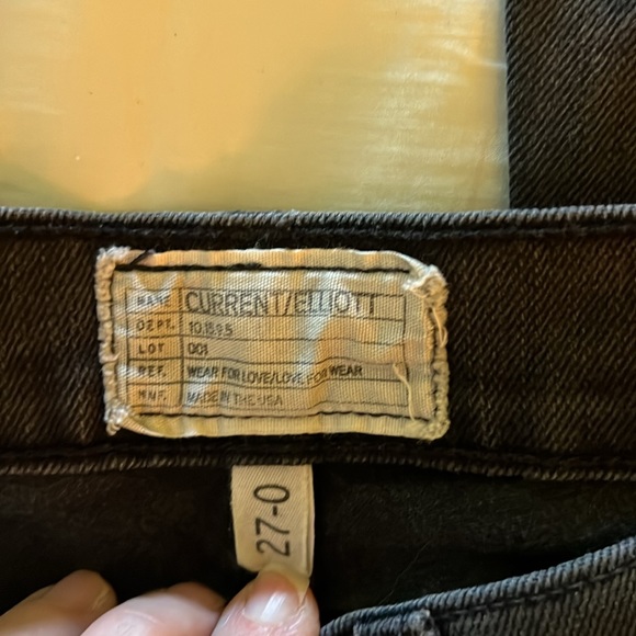 Current/Elliott black jeans - Picture 5 of 10